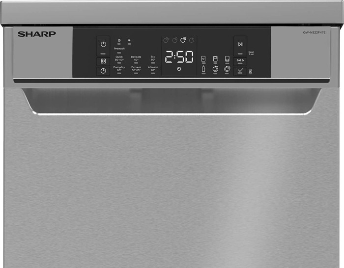 Sharp QW-NS22F47EI-DE dishwasher Freestanding 10 place settings – image 2