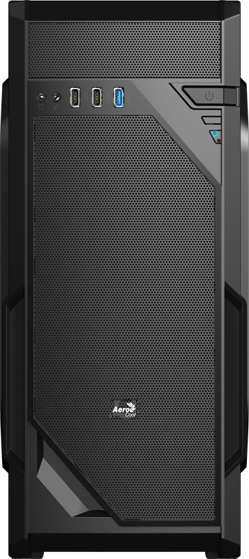 Aerocool VS-1 Midi Tower Case - Black – image 4