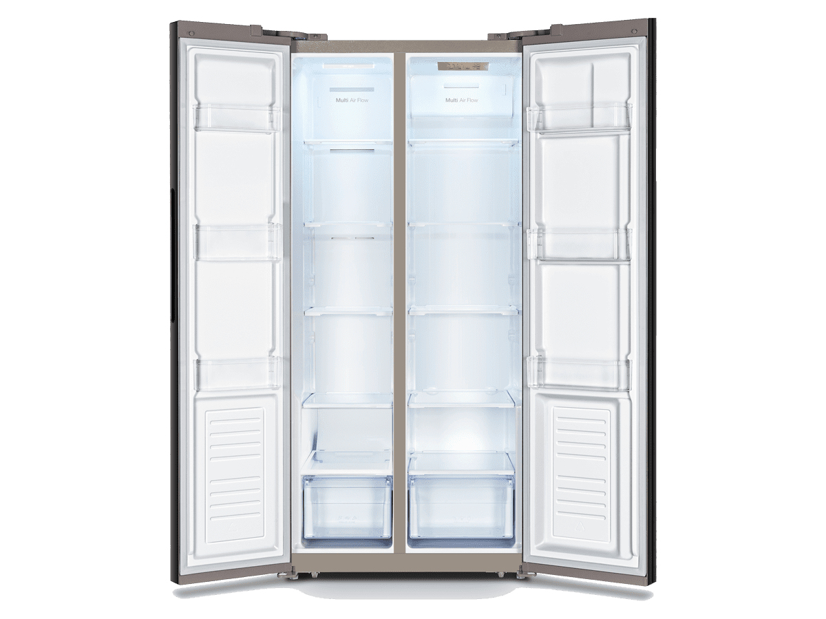 Hisense RS566N4AD1 side-by-side refrigerator Freestanding – image 2
