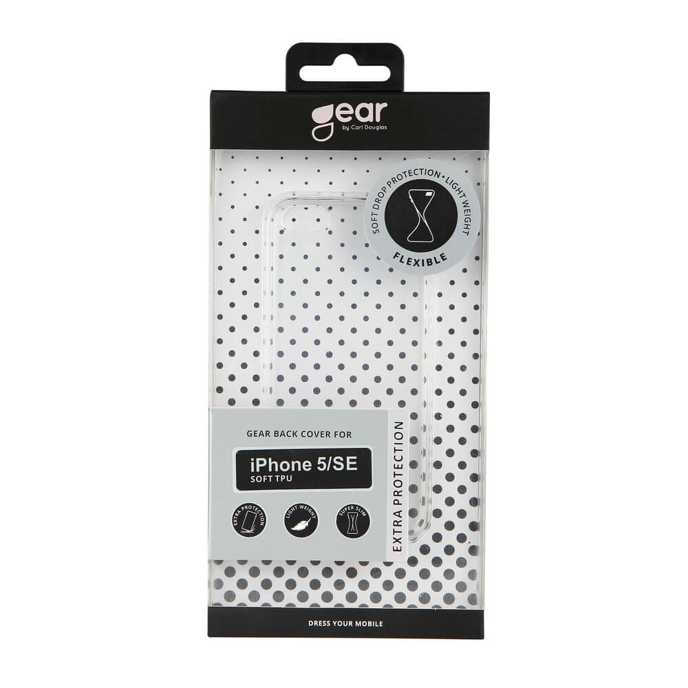 Gear Phone Case TPU Transparent - iPhone 5/SE – image 2