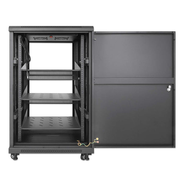 Intellinet Pro Line Network Cabinet with Integrated Fans, 18U – image 7