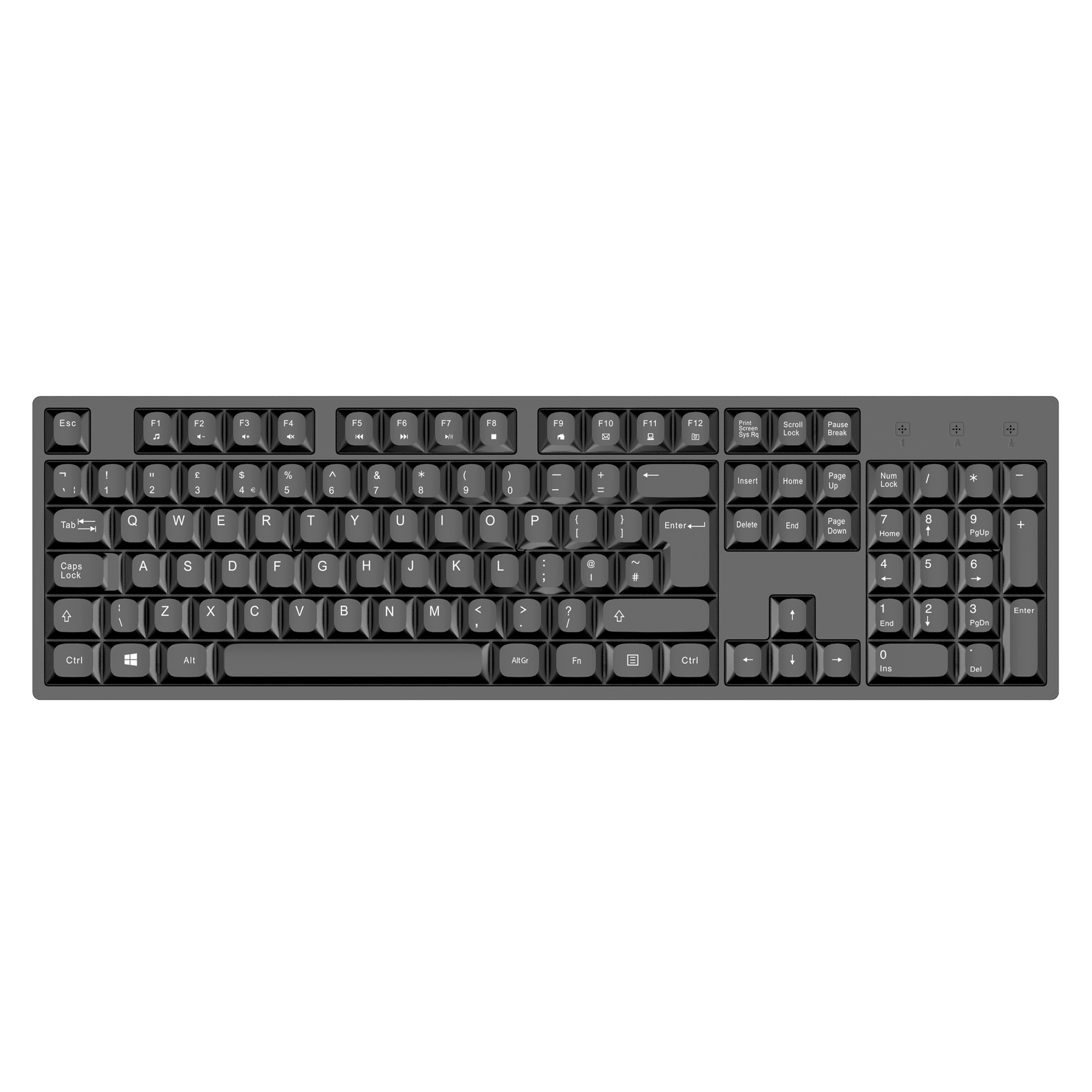 VIDA OFFICE 2IN1 USB KEYBOARD KIT – image 2