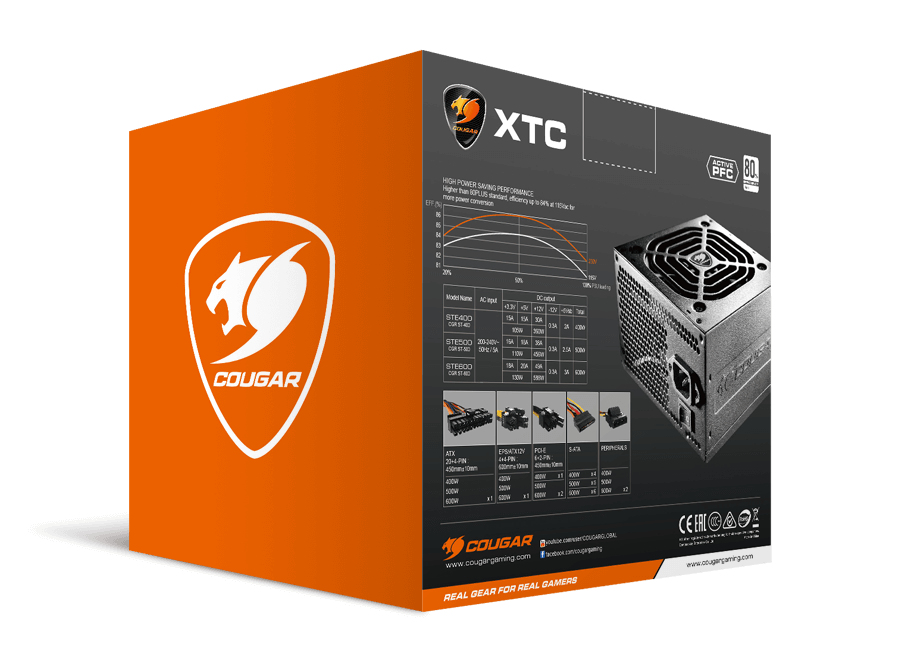 COUGAR XTC500 power supply unit – image 9