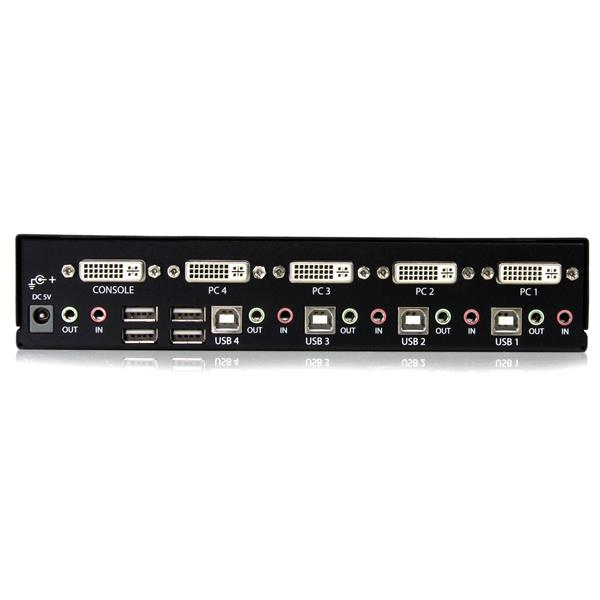 StarTech.com StarView 4-Port DVI USB KVM Switch – image 3