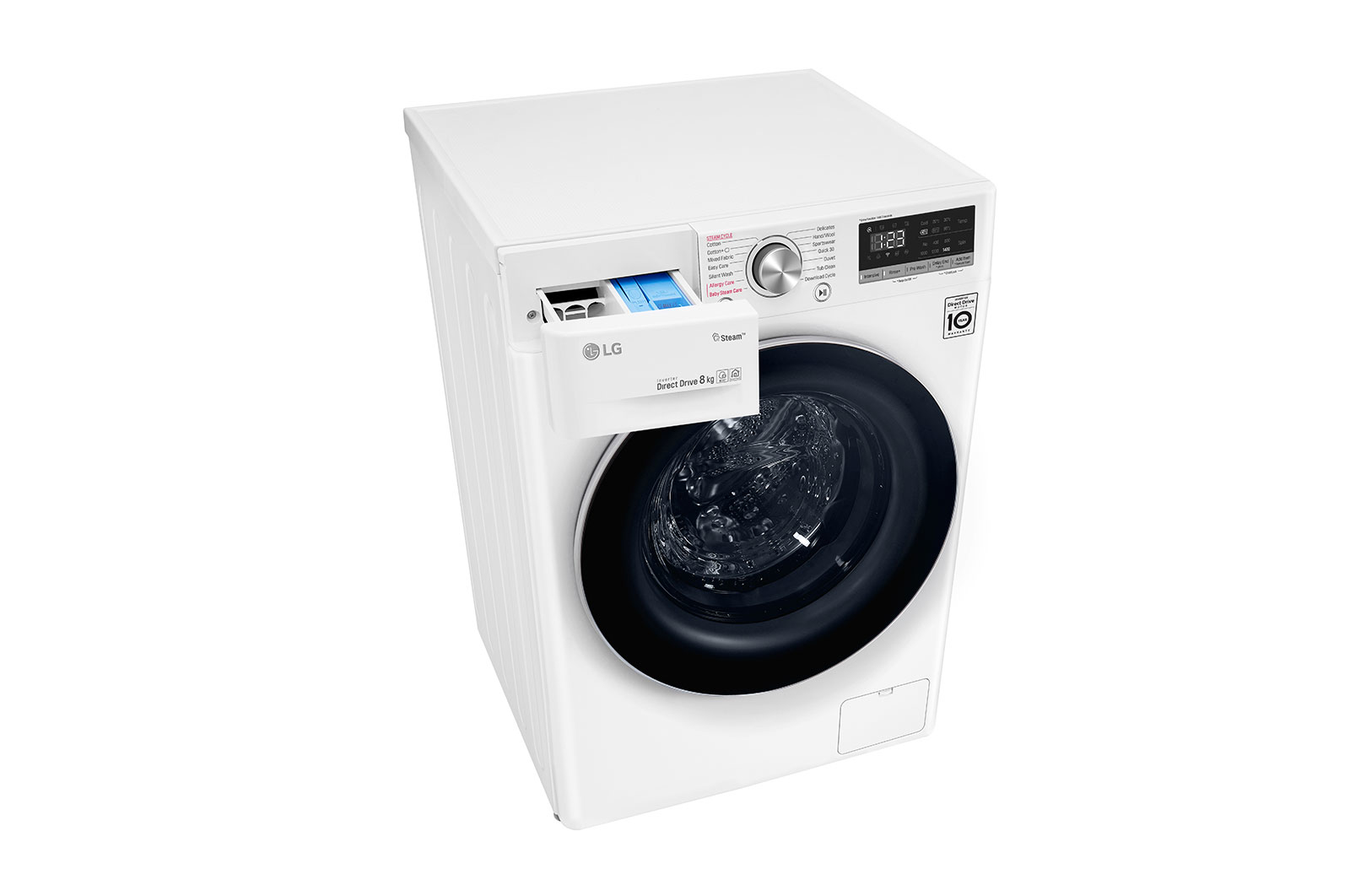 LG F4V508WS washing machine Front-load – image 9