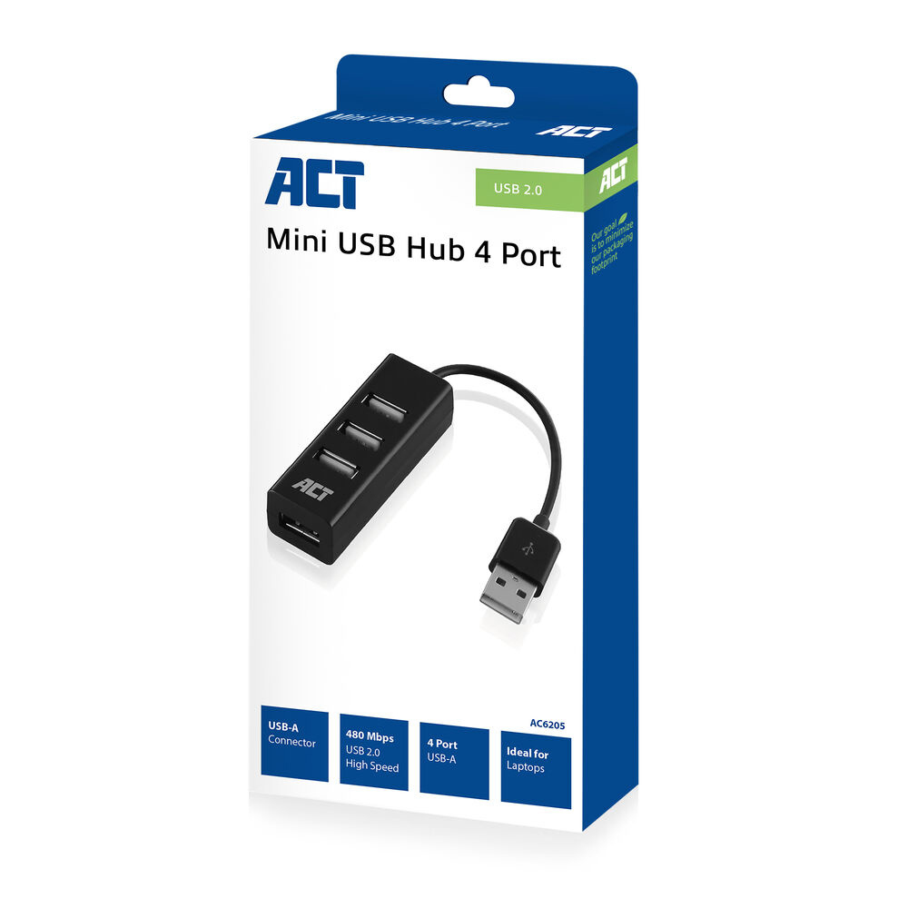 ACT USB hub 4 port USB-A – image 8
