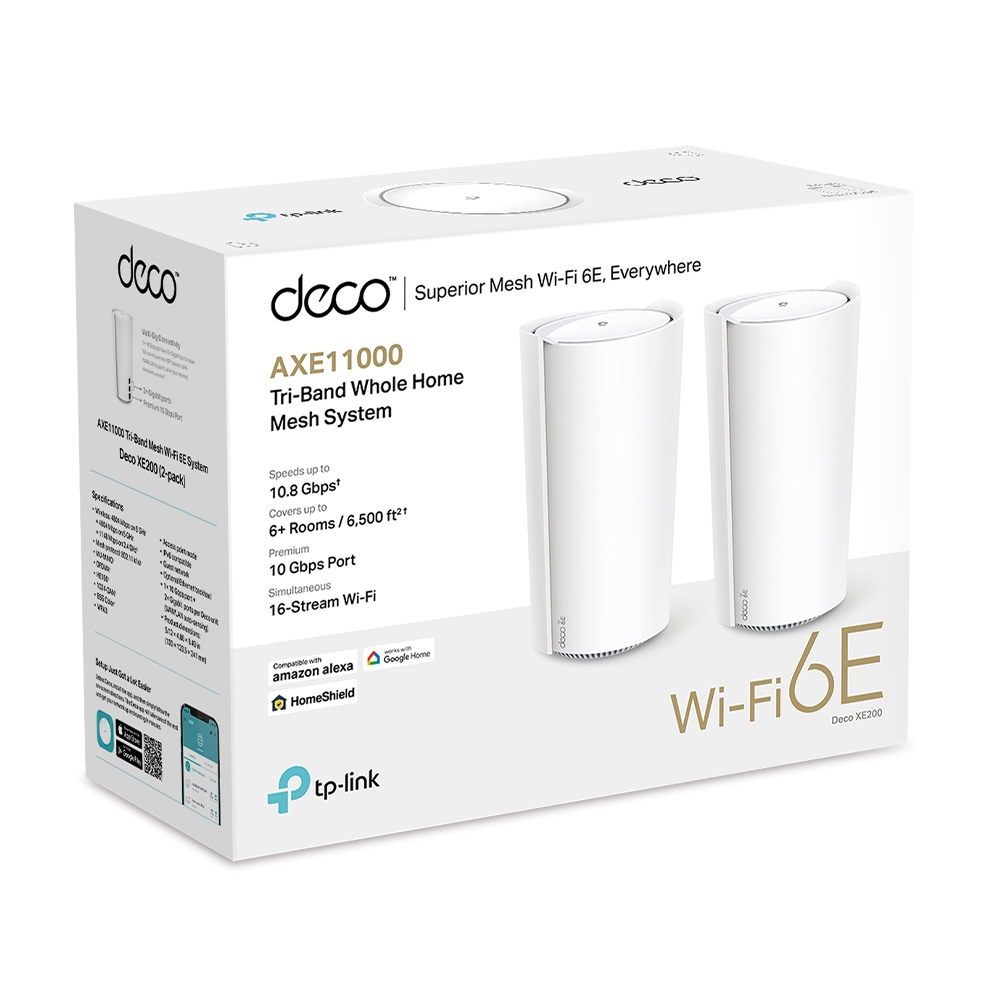 TP-Link DECOXE2001PACK mesh wi-fi system Tri-band (2.4 GHz – image 9
