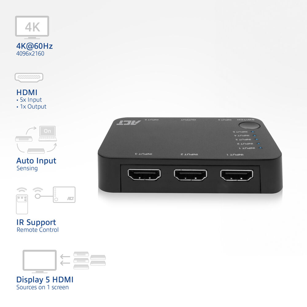 ACT 4K HDMI Switch – image 2