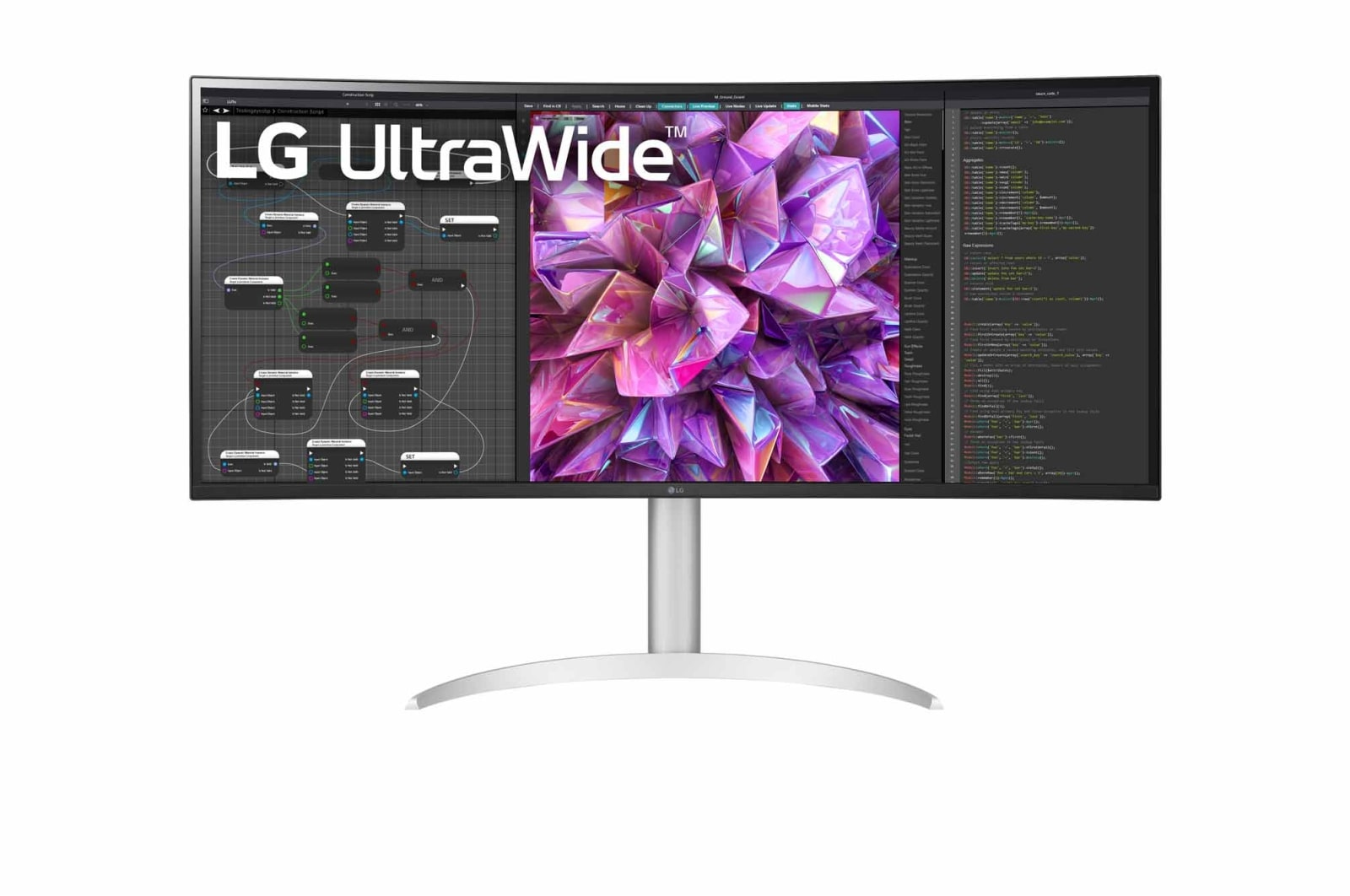 LG 38WQ75C-W computer monitor – image 1
