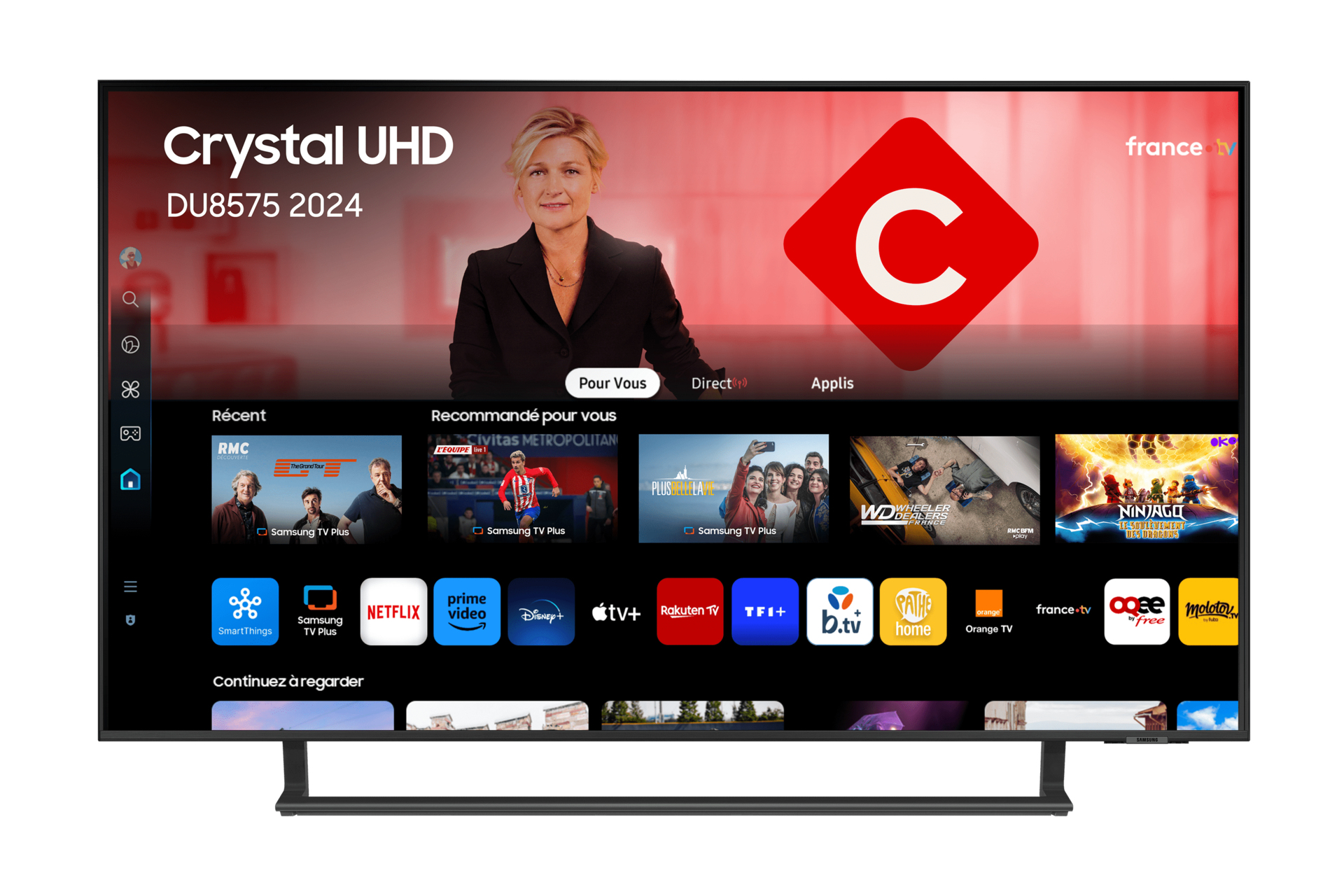 Samsung DU8575U 50" — vue 1 sur 8
