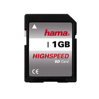 Hama HighSpeed SecureDigital Card 1GB