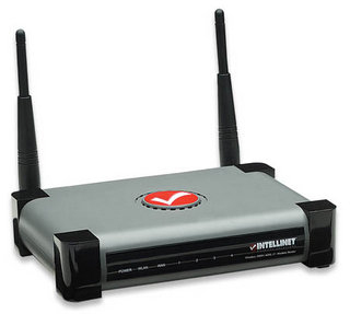Intellinet 524780 wireless router Fast Ethernet Grey