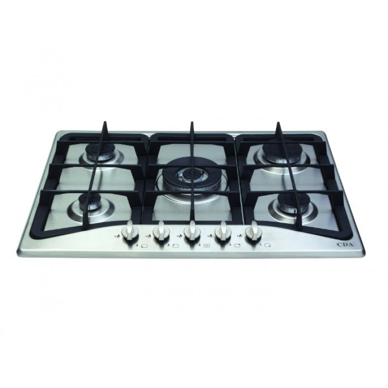 CDA HG7320SS hob Stainless steel Built-in Gas 5 zone(s) – image 1