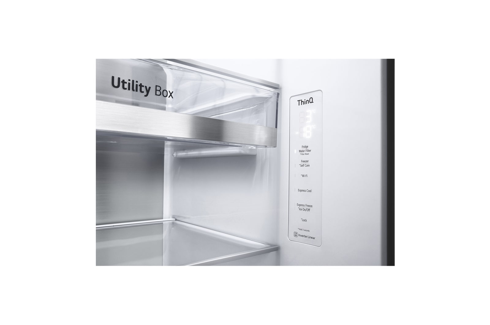 LG GSXV90PZAF side-by-side refrigerator Freestanding – image 9