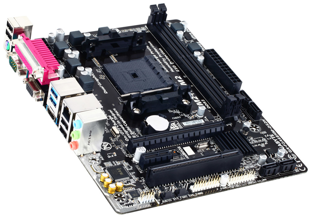 GIGABYTE GA-F2A68HM-DS2H AMD A68H Socket FM2+ micro ATX – image 2