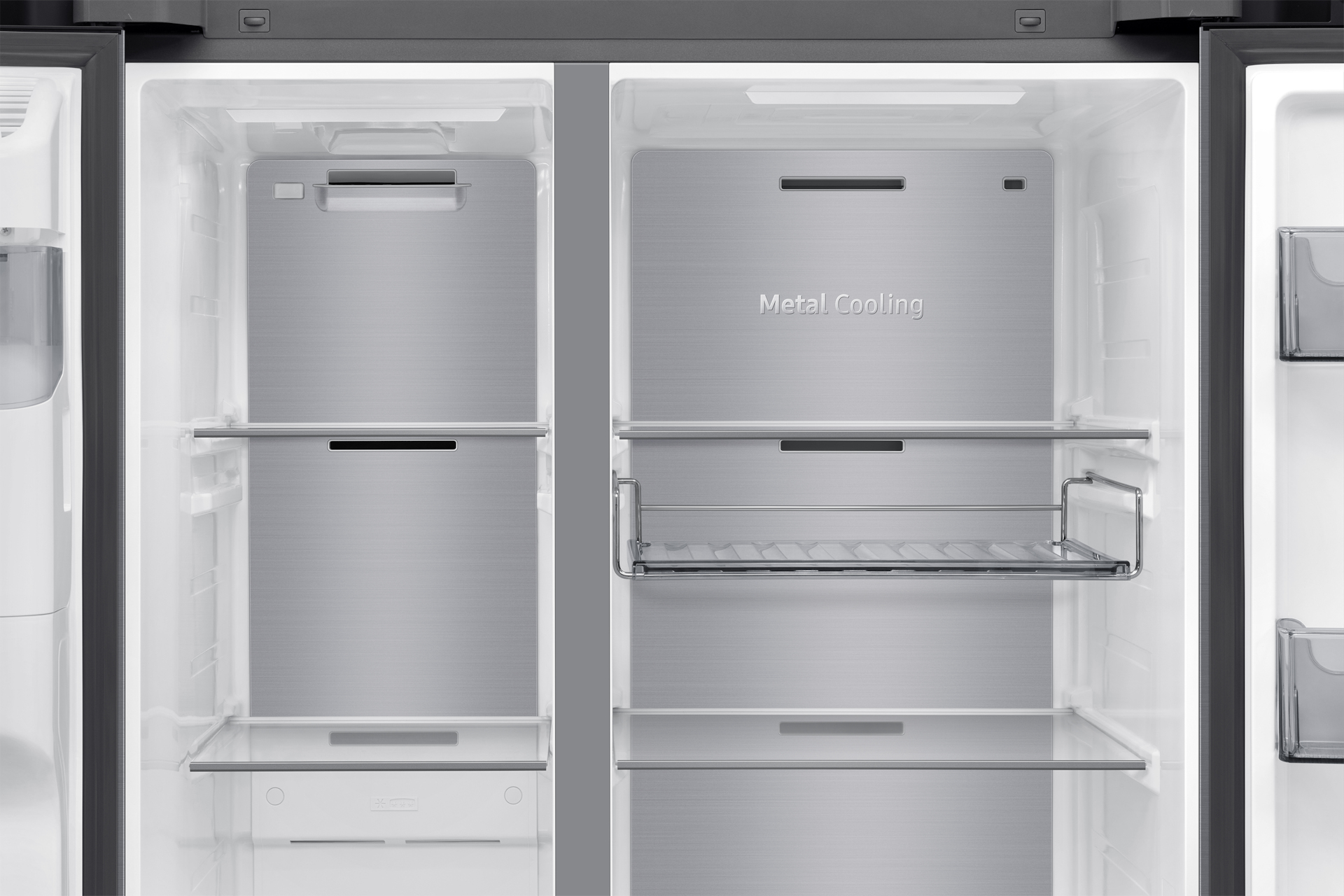 Samsung RS90F65EDT side-by-side refrigerator Freestanding – image 9