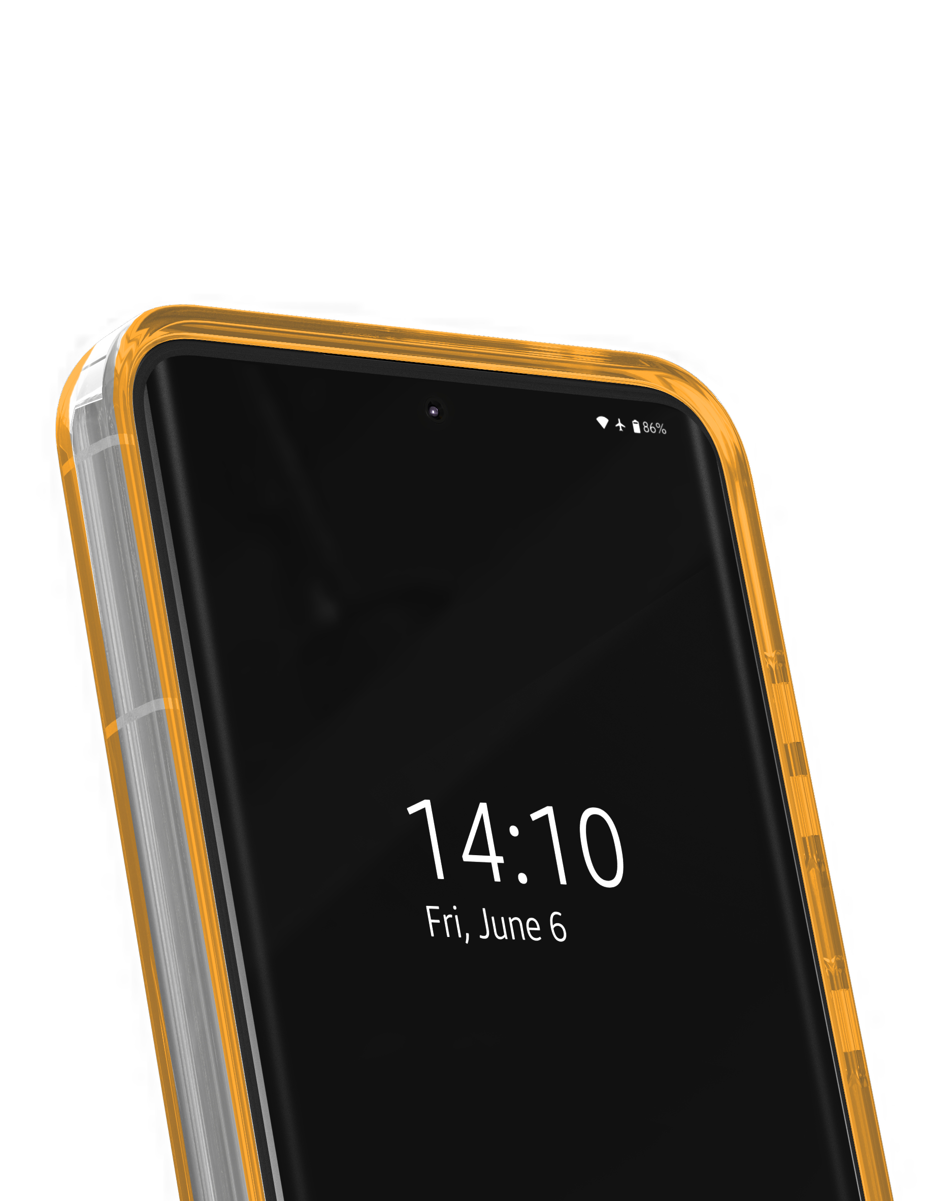 iDeal of Sweden Clear Case MagSafe Galaxy S24 / S25 Orange Spritz – image 3
