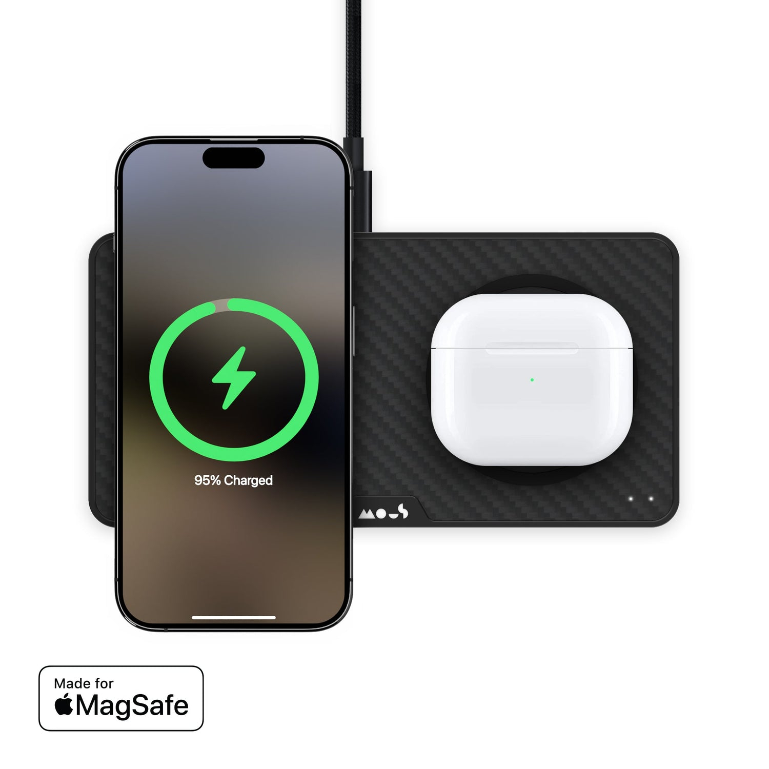 Mous Aramid Fibre Charging Station with MagSafe – image 2