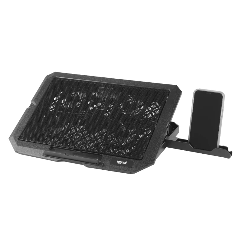 iggual RP4V17 Supporto per computer portatile Nero 43,2 cm (17")