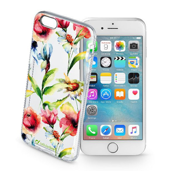 Cellularline 37893 mobile phone case Cover Blue, Green, Red, Transparent