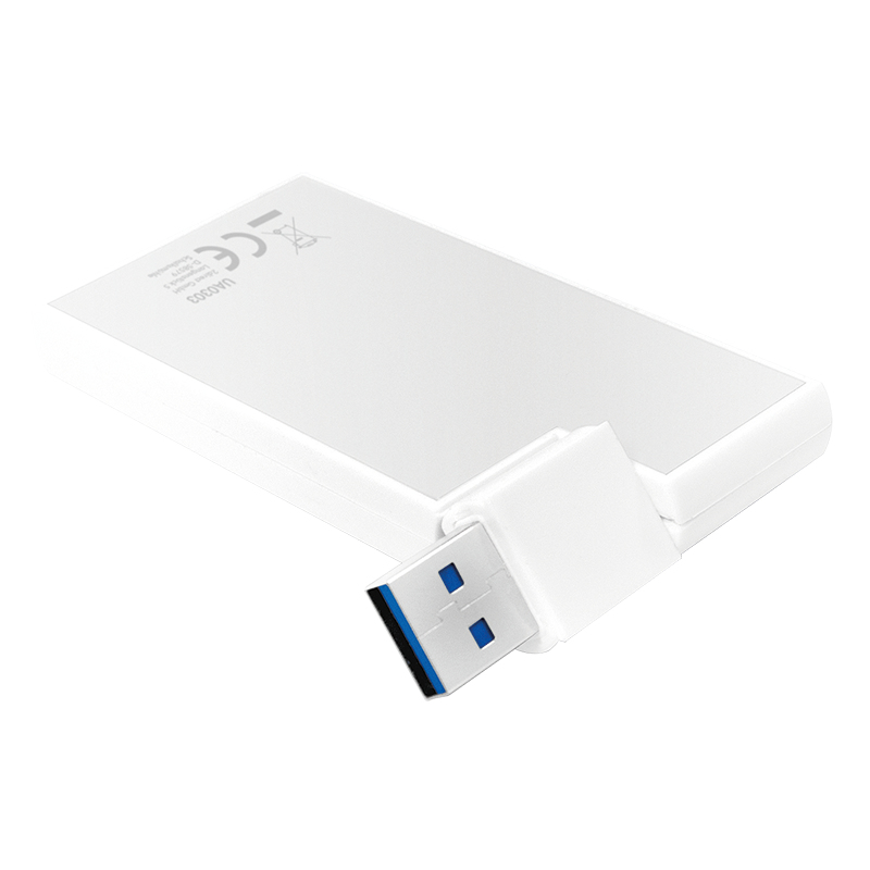 LogiLink UA0303 interface hub USB 3.2 Gen 1 (3.1 Gen 1) Type-A 5000 Mbit/s Silver – image 5