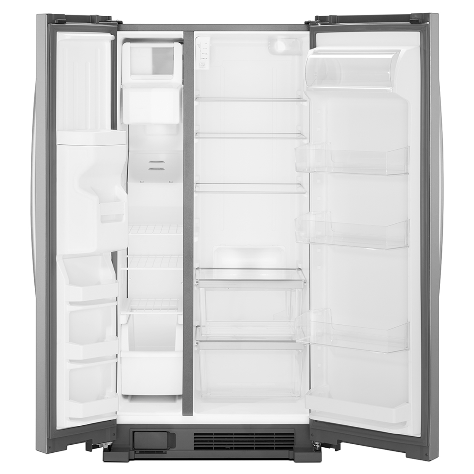 Whirlpool WD2620S side-by-side refrigerator Freestanding White – image 2