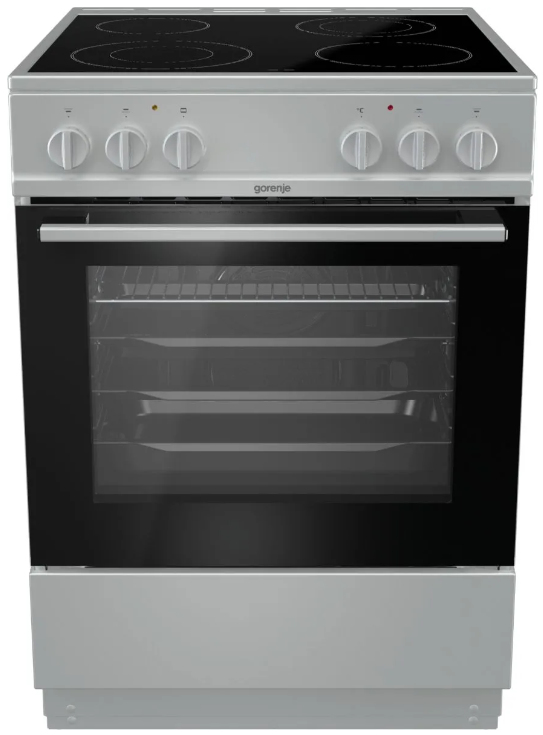 Gorenje EC6151XB Freestanding cooker Electric Coil hob Stainless steel – image 3