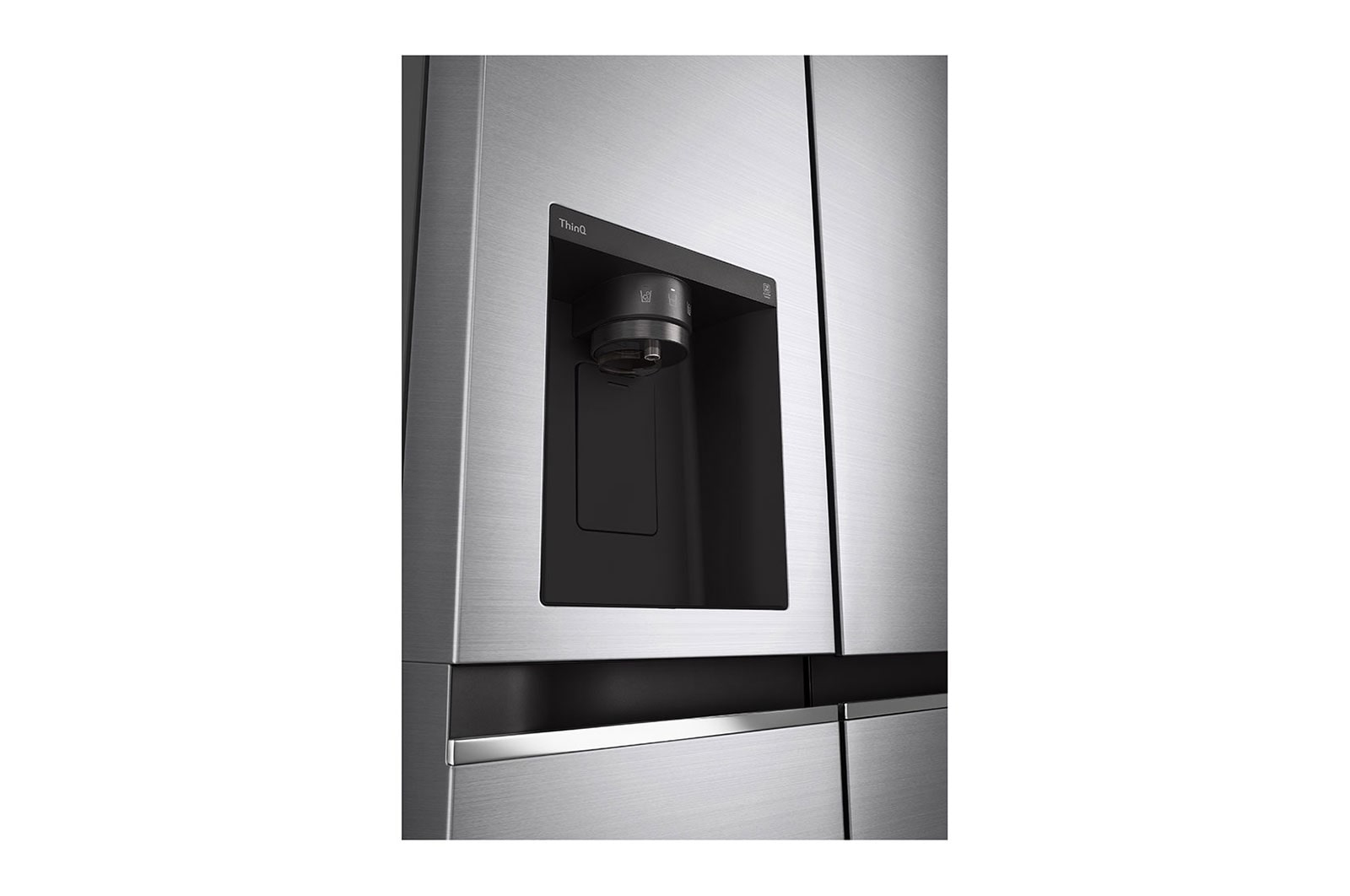 LG GSLV70PZTM side-by-side refrigerator Freestanding – image 7