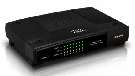 Linksys EZXS88W-BK network switch Fast Ethernet (10/100) Black – image 2