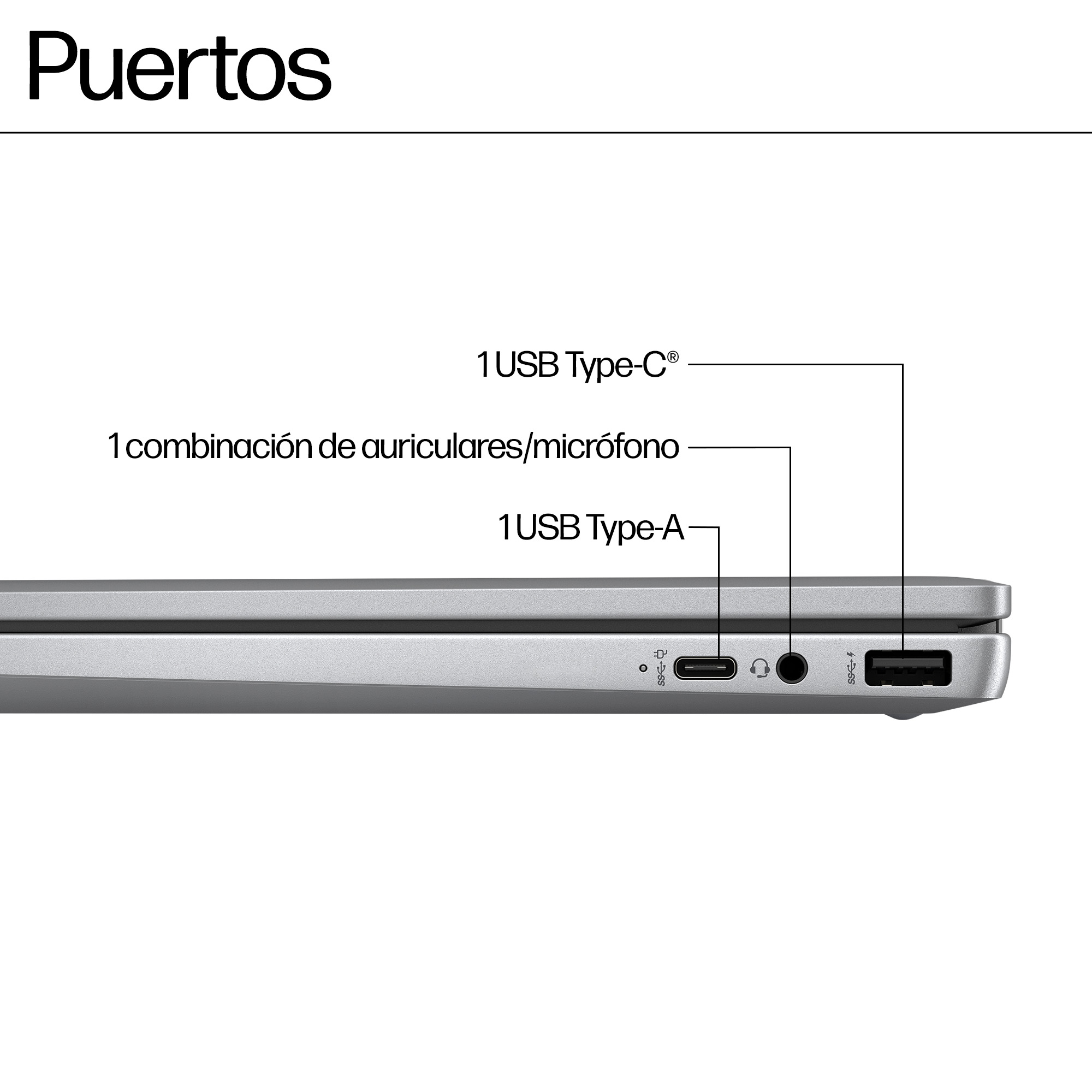 HP - Chromebook convertible 2 en 1 HP Chromebook Plus 14b-cd0000ns x360, i3-N305, 8GB, 256GB UFS, 14', ChromeOS. - imagen 5