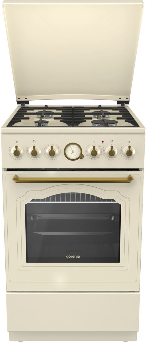 Gorenje K52CLI cooker Freestanding cooker Electric Gas Beige – image 3