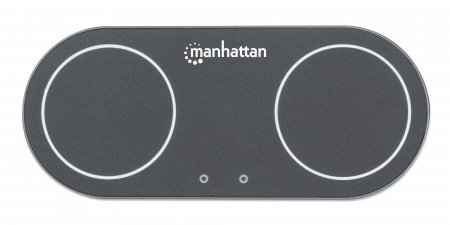 Manhattan Smartphone Wireless Dual Charging Pad, QI certified – image 3