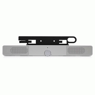 HP LP2475w monitor + HP Flat Panel Speaker Bar – image 2