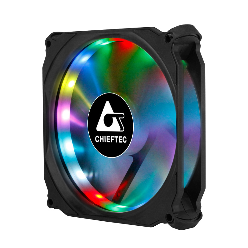 Chieftec CF-1225RGB computer cooling system Computer case Fan – image 5
