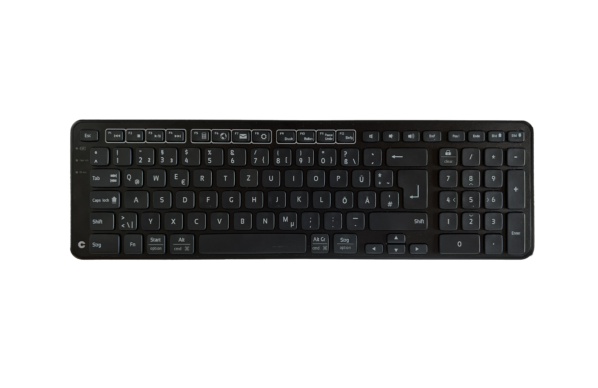 Contour Design Balance tastiera Ufficio Wireless a RF USB QWERTZ Tedesco Nero