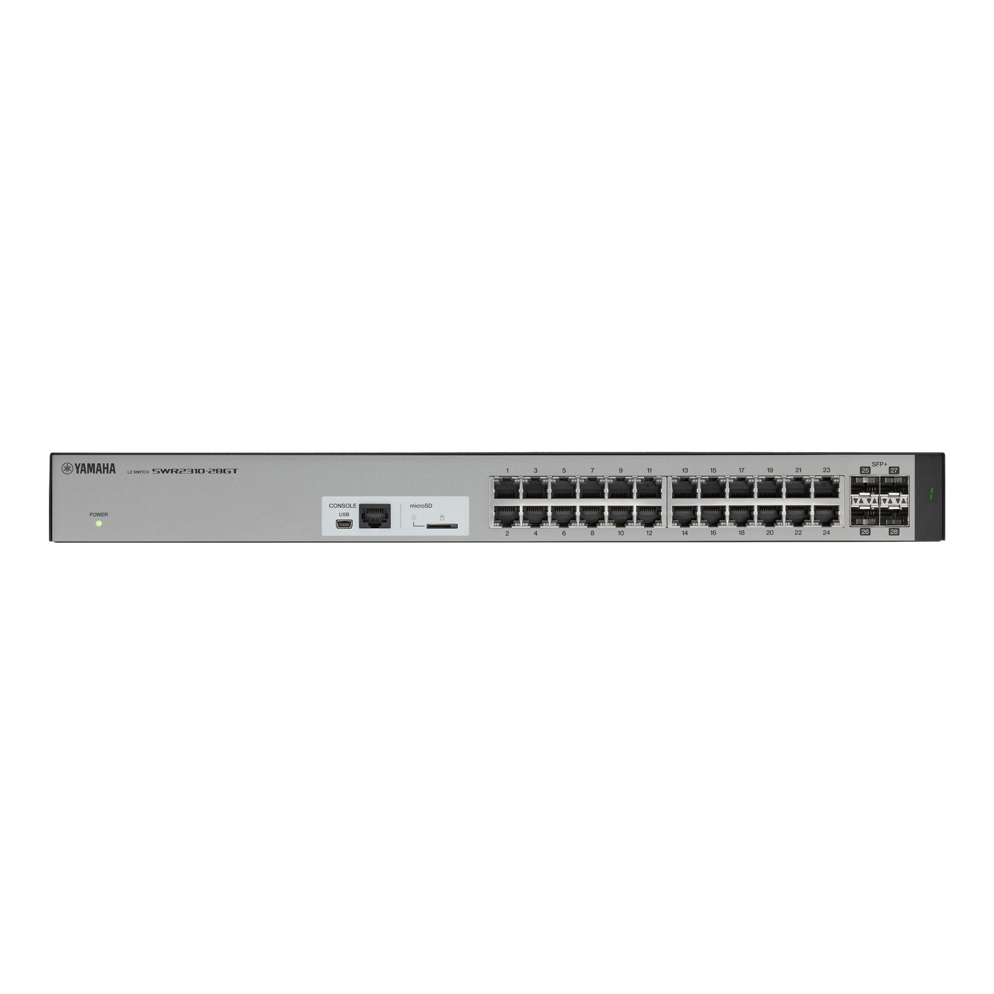 Yamaha SWR2310-28GT network switch Unmanaged L2 Gigabit Ethernet (10/100/1000) Power over Ethernet (PoE) – image 3