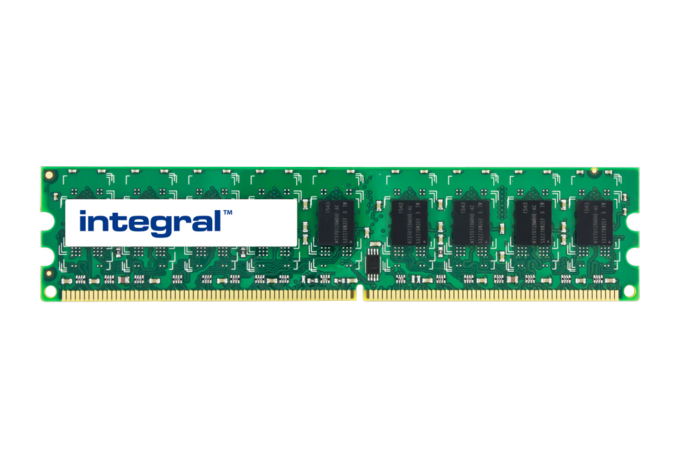 Integral 1GB PC RAM MODULE DDR2 667MHz UNBUFFERED ECC DIMM EQV. TO S26361-F3237-L514 FOR FUJITSU-SIEMENS