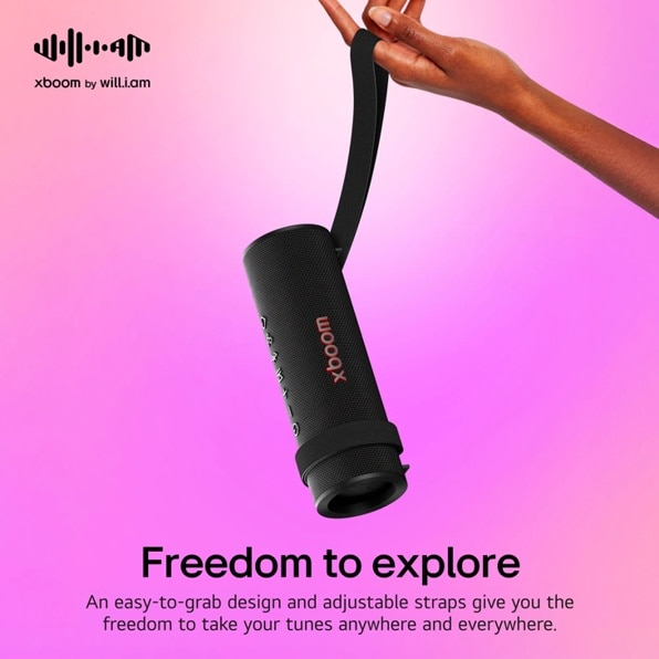 LG GRABC.AUSAWBK portable/party speaker Mono portable speaker Black – image 7
