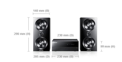 Samsung MM-D530D 160 W Black – image 2