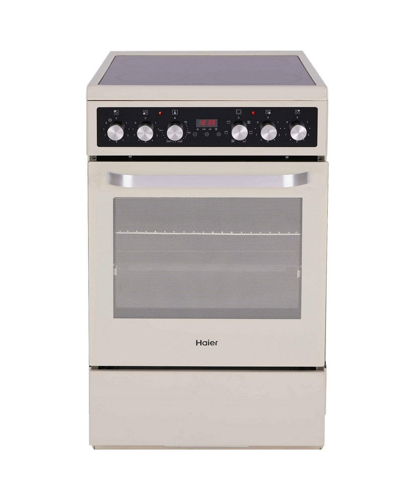 Haier HCX-5CDPC1 Freestanding cooker Electric Ceramic hob White – image 2
