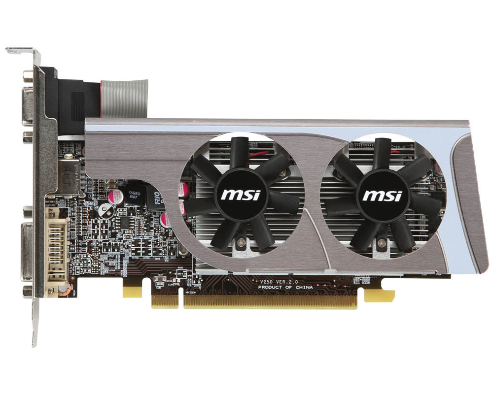 MSI Radeon HD 6570 1GB GDDR5 LP – image 1