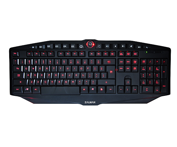 Zalman ZM-K400G keyboard Gaming USB Black