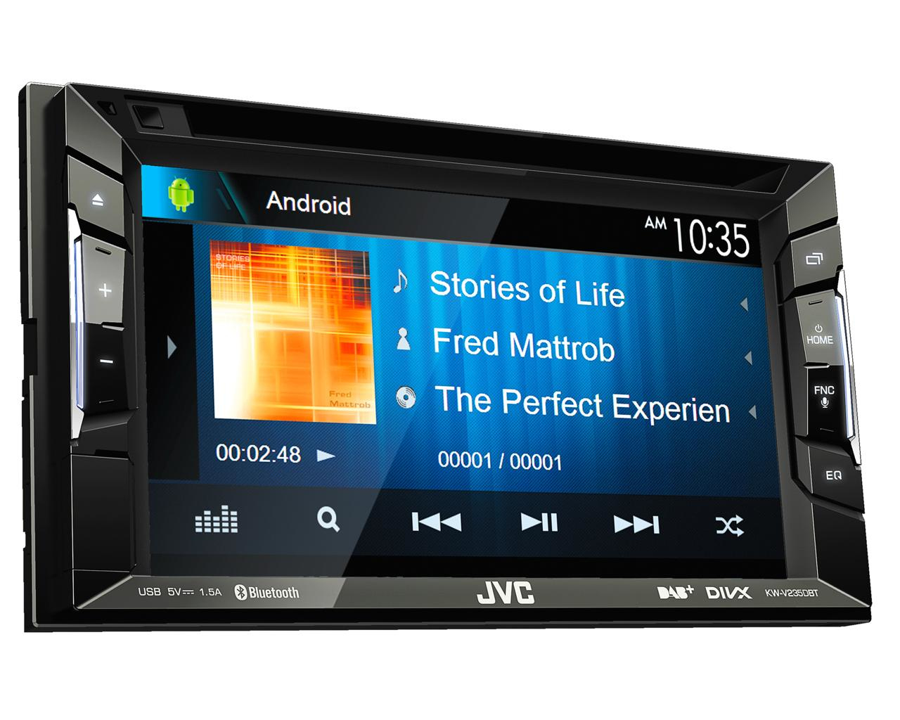 JVC KW-V235DBT car media receiver Black Bluetooth – image 2