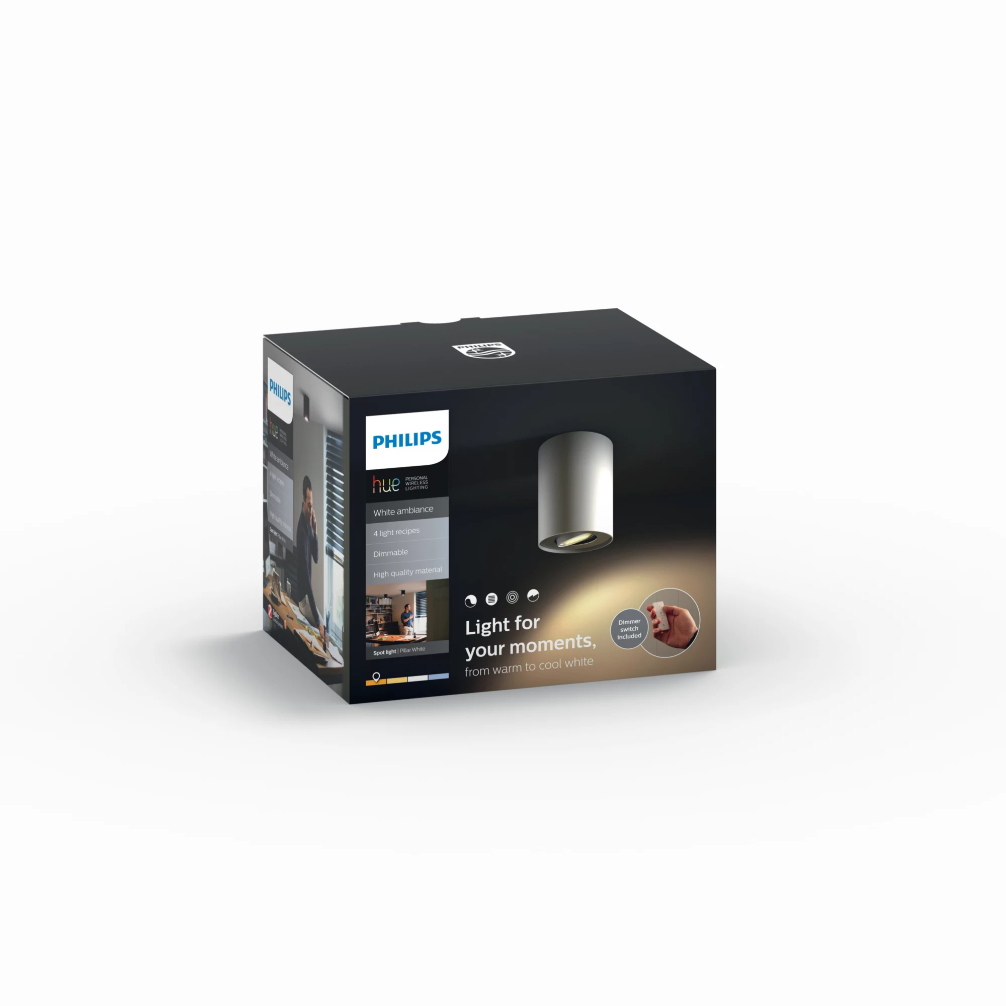 Philips by Signify Philips Hue White ambience Pillar single spotlight – image 4