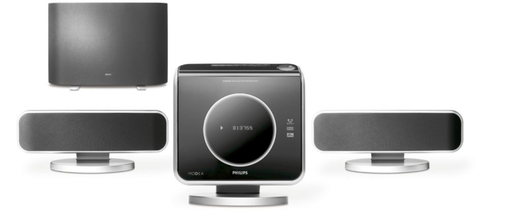 Philips Modea HTS8010S Progressive Scan DVD/SACD home theater system