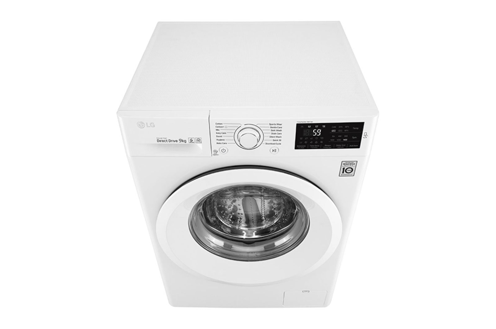 LG F4J5VNP3W washing machine Front-load – image 8