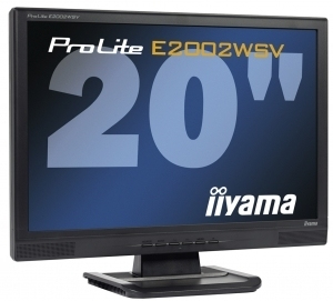 iiyama E2002WSV-B, 20" LCD Black – image 3