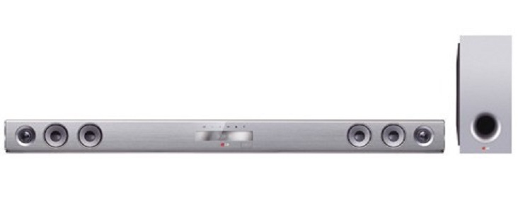 LG NB3531A soundbar speaker Silver 2.1 channels