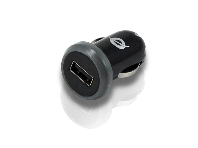 Conceptronic CUSBCAR1A mobile device charger Digital camera, GPS, MP3, Smartphone Black Cigar lighter Auto – image 1