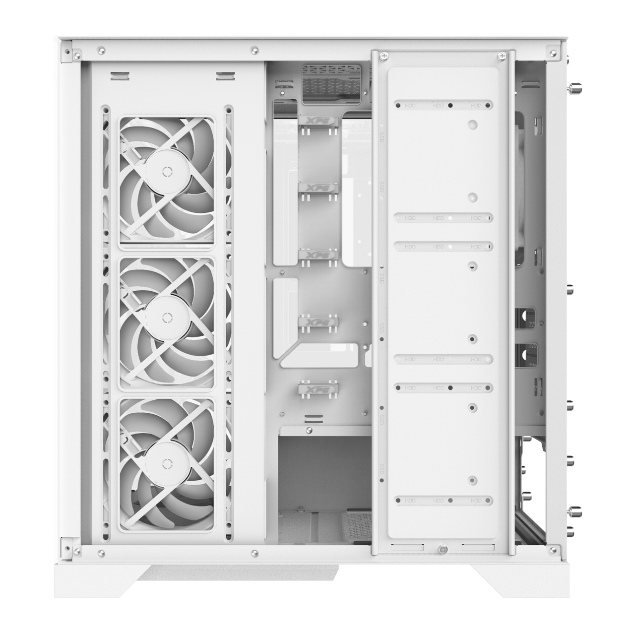 Gabinete Gamer ADATA XPG INVADER X - Media Torre - ATX/Micro ATX/Mini ITX - Panel Lateral - Blanco - INVADERXMT-WHCWW Gabinete Gamer ADATA XPG INVADER X - Media Torre - ATX/Micro ATX/Mini ITX - Panel Lateral - Blanco - INVADERXMT-WHCWW